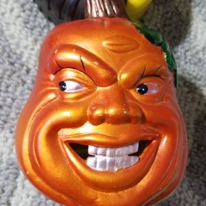 Pumpkin candle holder!